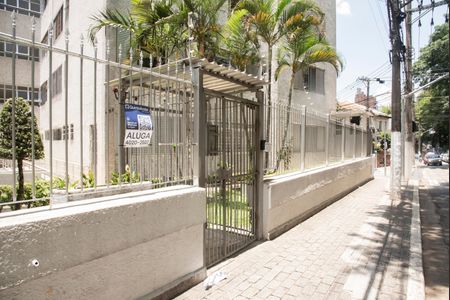 Apartamento para alugar com 100m², 2 quartos e sem vagaFachada/Placa