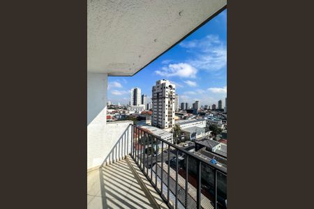 Varanda da Sala de apartamento à venda com 2 quartos, 55m² em Vila Bertioga, São Paulo