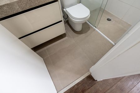 Apartamento à venda com 173m², 3 quartos e 4 vagasQuarto 3 - Banheiro da Suite