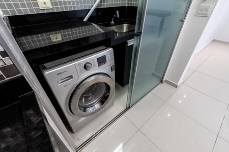 Apartamento para alugar com 90m², 2 quartos e 1 vagaCozinha e Área de Serviço