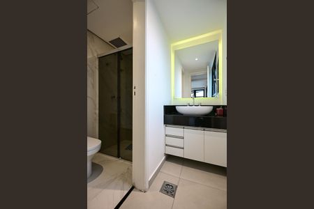 Apartamento para alugar com 90m², 1 quarto e 2 vagasBanheiro da Cobertura