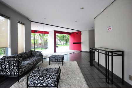 Apartamento para alugar com 90m², 1 quarto e 2 vagasHall Social