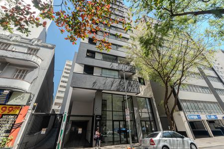 Studio à venda com 25m², 1 quarto e sem vaga Studio à venda com 25m², 1 quarto e sem vagaFachada