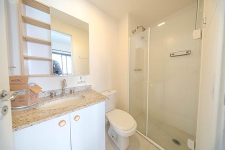 Studio à venda com 25m², 1 quarto e sem vaga Studio à venda com 25m², 1 quarto e sem vagaBanheiro