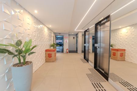 Studio à venda com 25m², 1 quarto e sem vaga Studio à venda com 25m², 1 quarto e sem vagaHall de entrada