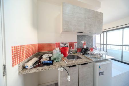 Área comum de kitnet/studio para alugar com 1 quarto, 25m² em Bela Vista, São Paulo