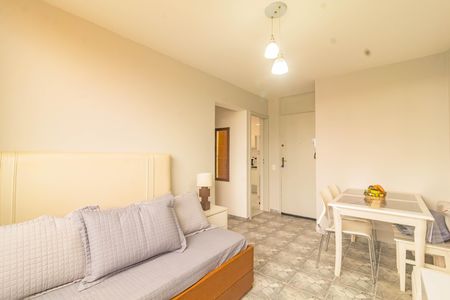 Sala de apartamento para alugar com 1 quarto, 53m² em Jardim Brasil (zona Sul), São Paulo