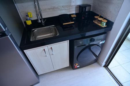 Studio à venda com 40m², 1 quarto e 1 vaga Studio à venda com 40m², 1 quarto e 1 vagaCozinha