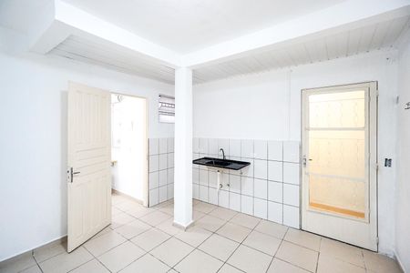 Sala e cozinha de casa de condomínio para alugar com 1 quarto, 40m² em Vila Zilda, São Paulo