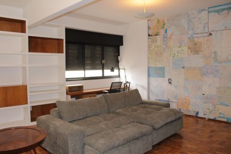 Sala de apartamento para alugar com 1 quarto, 255m² em Higienópolis, São Paulo