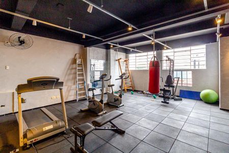 Apartamento para alugar com 50m², 1 quarto e sem vaga Apartamento para alugar com 50m², 1 quarto e sem vagaÁrea comum - Academia