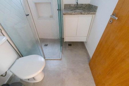 Banheiro Social de apartamento à venda com 1 quarto, 98m² em República, São Paulo