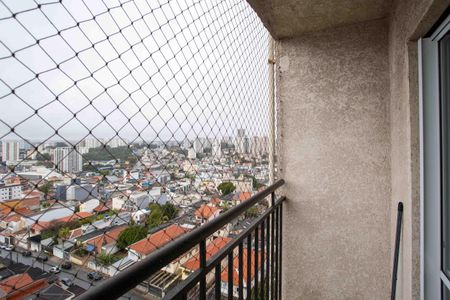 Varanda da Sala de apartamento à venda com 3 quartos, 60m² em Centro, Diadema