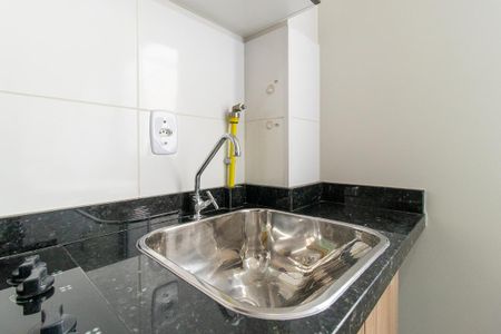 Apartamento para alugar com 53m², 2 quartos e 1 vagaDetalhe da cozinha