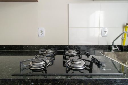 Apartamento para alugar com 53m², 2 quartos e 1 vagaDetalhe da cozinha