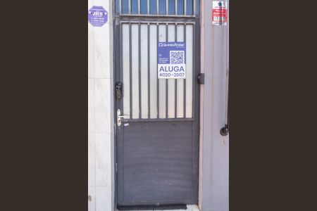 Studio para alugar com 35m², 1 quarto e sem vagaFachada/Plaquinha 