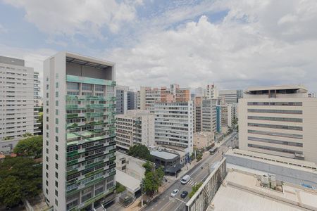 Vista da Varanda de kitnet/studio à venda com 1 quarto, 27m² em Jardim Paulista, São Paulo