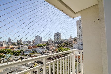 Varanda da Sala de apartamento à venda com 2 quartos, 50m² em Vila Camilópolis, Santo André