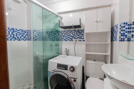 Banheiro Social de kitnet/studio à venda com 1 quarto, 35m² em Bela Vista, São Paulo