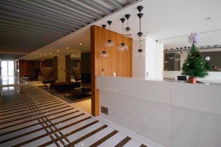 Studio para alugar com 35m², 1 quarto e 1 vagaHall social