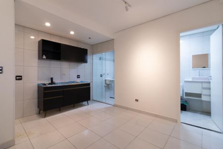 Sala/Cozinha de casa para alugar com 1 quarto, 35m² em Chácara Cruzeiro do Sul, São Paulo