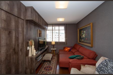 Sala de apartamento à venda com 3 quartos, 135m² em Santa Lúcia, Belo Horizonte