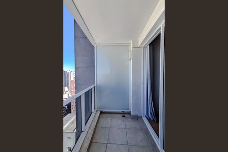 Varanda de kitnet/studio para alugar com 1 quarto, 24m² em Sé, São Paulo