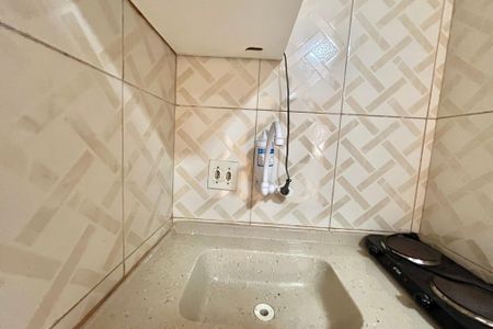 Cozinha de kitnet/studio para alugar com 1 quarto, 20m² em Jabaquara, São Paulo