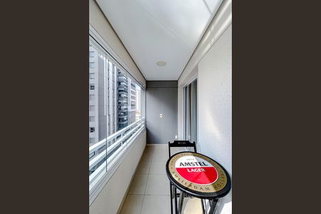 Varanda da Sala de apartamento para alugar com 1 quarto, 43m² em Tatuapé, São Paulo