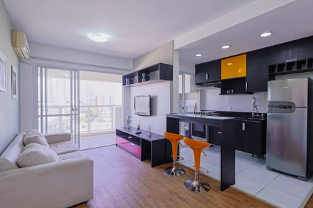 Sala de apartamento para alugar com 2 quartos, 61m² em Vila Andrade, São Paulo