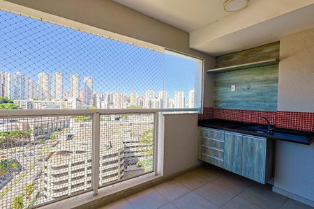 Varanda da Sala de apartamento para alugar com 2 quartos, 61m² em Vila Andrade, São Paulo