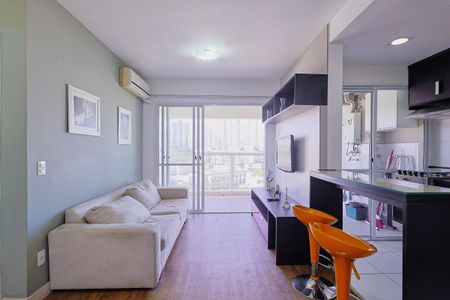 Sala de apartamento para alugar com 2 quartos, 61m² em Vila Andrade, São Paulo