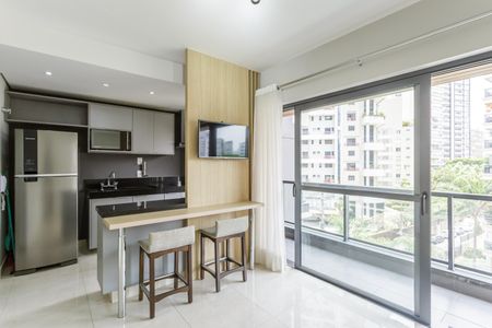 Apartamento para alugar com 52m², 1 quarto e 1 vagaSala/Cozinha