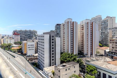 Vista de kitnet/studio para alugar com 1 quarto, 34m² em Vila Buarque, São Paulo