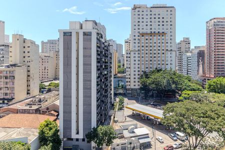 Vista de kitnet/studio para alugar com 1 quarto, 34m² em Vila Buarque, São Paulo