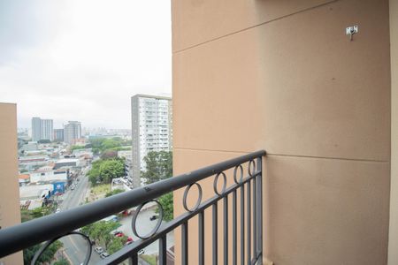 Varanda da Sala de apartamento para alugar com 2 quartos, 50m² em Vila Arcádia, São Paulo