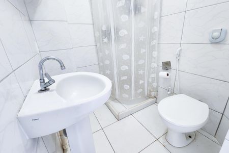 Banheiro de kitnet/studio à venda com 1 quarto, 30m² em Centro, Rio de Janeiro