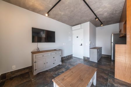 Sala de kitnet/studio à venda com 1 quarto, 43m² em Cidade Monções, São Paulo