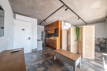 Sala de kitnet/studio à venda com 1 quarto, 43m² em Cidade Monções, São Paulo