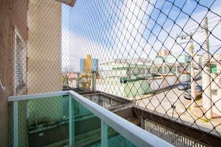Varanda do quarto 1 de apartamento para alugar com 2 quartos, 55m² em Vila Humaitá, Santo André