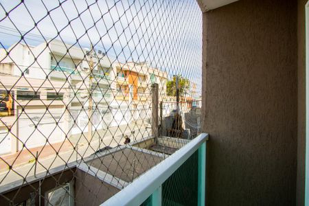 Varanda do quarto 1 de apartamento para alugar com 2 quartos, 55m² em Vila Humaitá, Santo André
