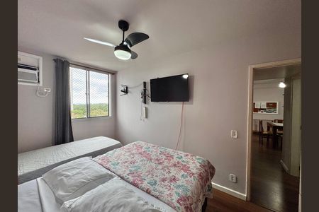 Quarto 1 de apartamento para alugar com 2 quartos, 56m² em Barra da Tijuca, Rio de Janeiro