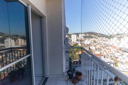 Varanda da Sala de apartamento à venda com 2 quartos, 56m² em Fonseca, Niterói
