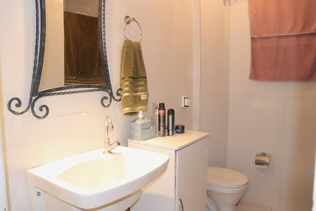 Banheiro Social de kitnet/studio à venda com 1 quarto, 28m² em Consolação, São Paulo