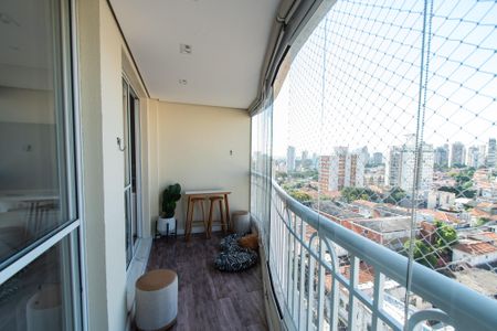 Varanda de apartamento à venda com 3 quartos, 86m² em Vila Clementino, São Paulo