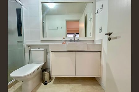 Apartamento para alugar com 45m², 1 quarto e 1 vaga Apartamento para alugar com 45m², 1 quarto e 1 vagaBanheiro