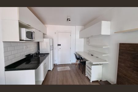 Cozinha de kitnet/studio à venda com 1 quarto, 26m² em Campos Elíseos, São Paulo