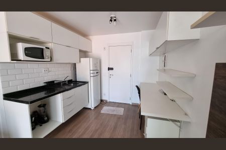 Cozinha de kitnet/studio à venda com 1 quarto, 26m² em Campos Elíseos, São Paulo