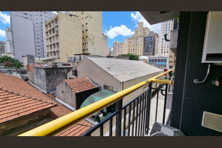 Varanda de kitnet/studio à venda com 1 quarto, 26m² em Campos Elíseos, São Paulo
