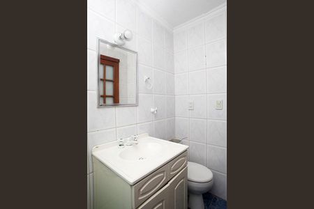 Banheiro da Suíte de apartamento à venda com 1 quarto, 47m² em Partenon, Porto Alegre